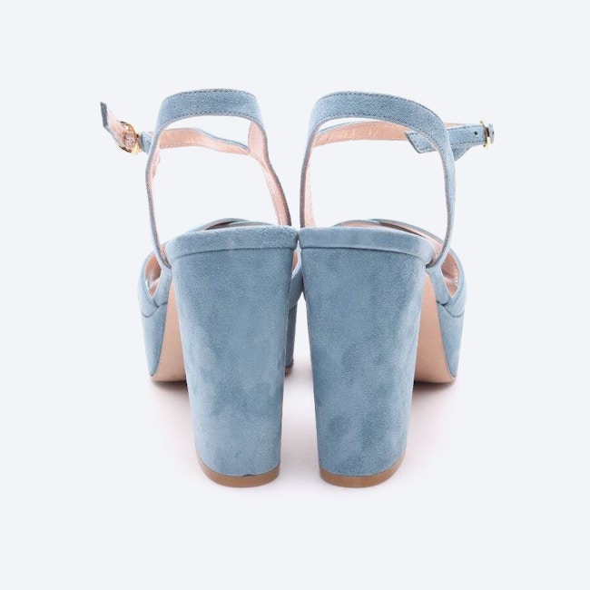 Image 3 of Heeled Sandals EUR 40 Light Blue in color Blue | Vite EnVogue