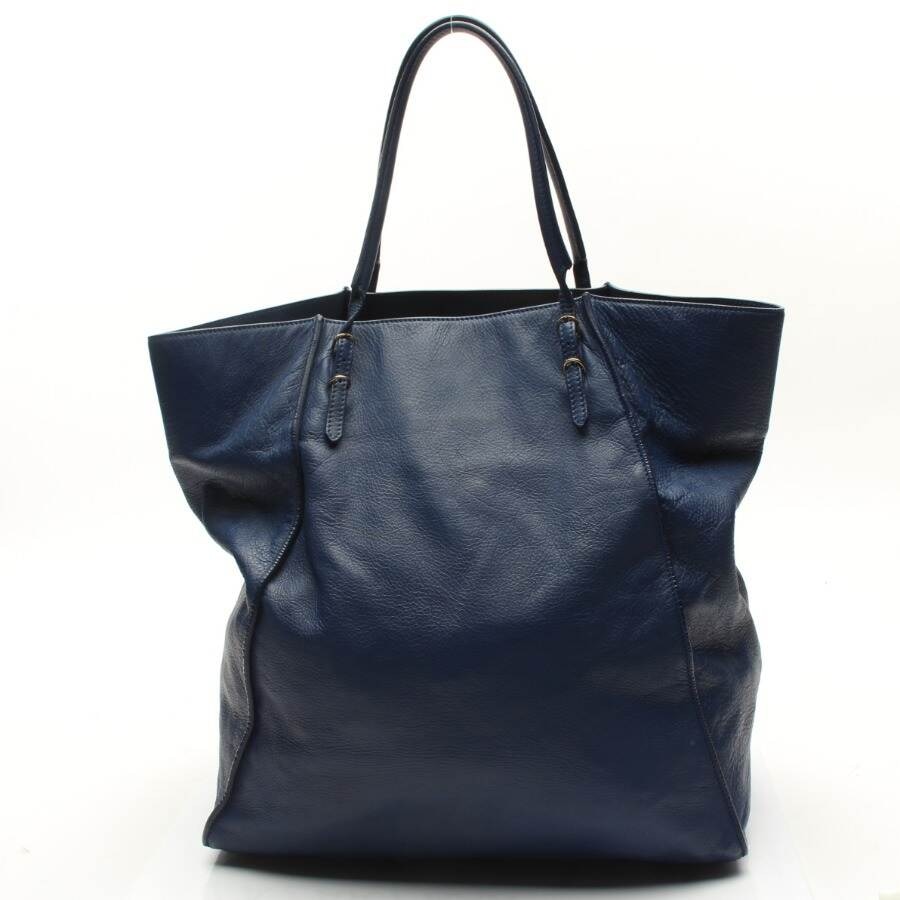 Image 2 of Paper Handbag Navy in color Blue | Vite EnVogue