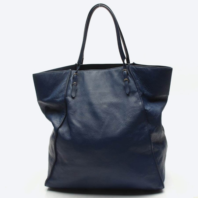 Image 2 of Paper Handbag Navy in color Blue | Vite EnVogue