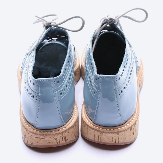 Image 3 of Lace-Up Shoes EUR 38.5 Light Blue in color Blue | Vite EnVogue