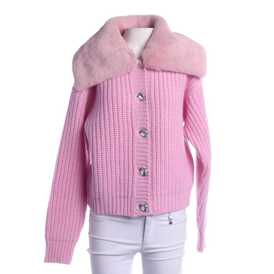 Image 1 of Wool Cardigan 32 Pink in color Pink | Vite EnVogue