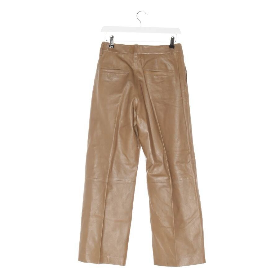 Image 2 of Leather Pants 32 Brown in color Brown | Vite EnVogue