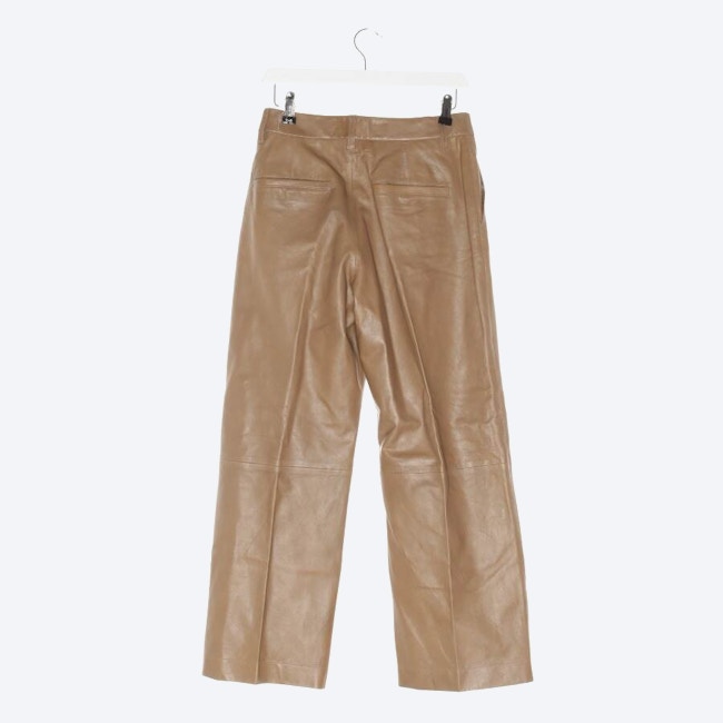 Image 2 of Leather Pants 32 Brown in color Brown | Vite EnVogue
