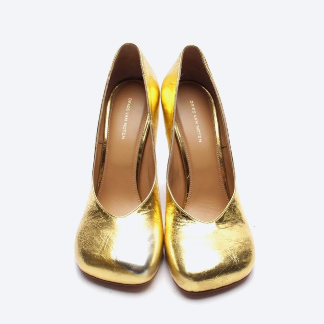Image 2 of High Heels EUR38 Gold in color Metallic | Vite EnVogue