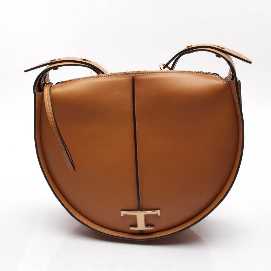 Image 1 of Tod's Timeless Large Shoulder Bag Light Brown in color Brown | Vite EnVogue