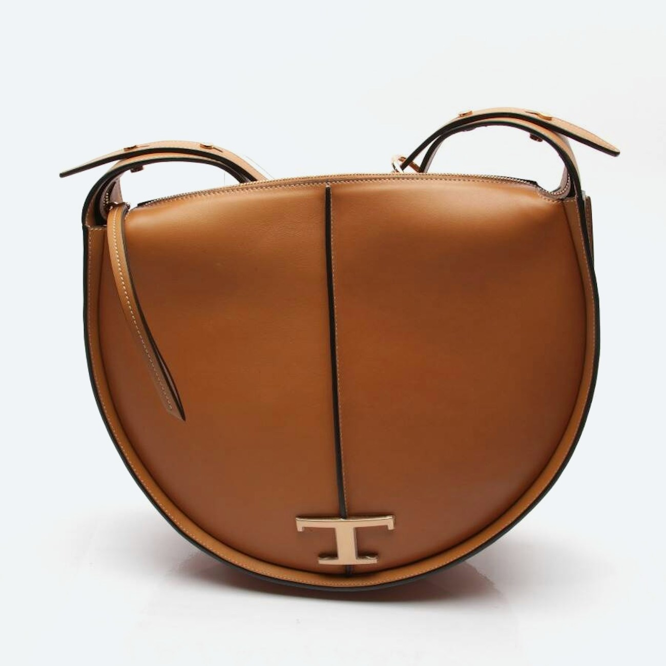 Image 1 of Tod's Timeless Large Shoulder Bag Light Brown in color Brown | Vite EnVogue