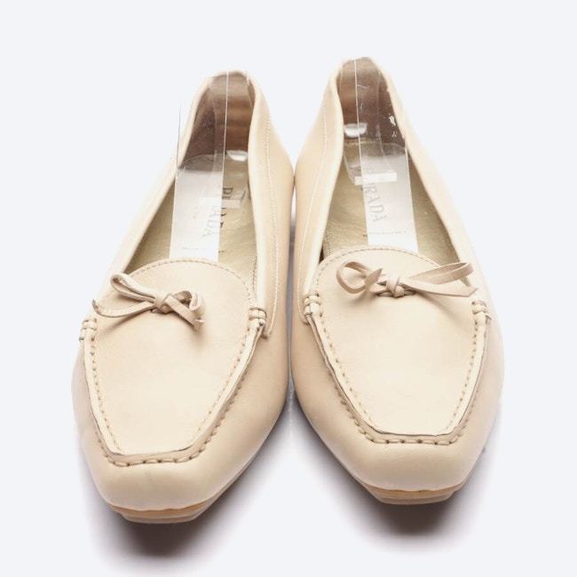 Image 2 of Loafers EUR 41 Beige in color White | Vite EnVogue