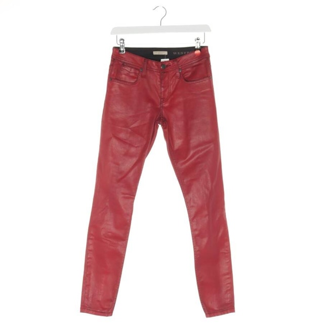 Image 1 of Jeans Slim Fit W24 Red | Vite EnVogue