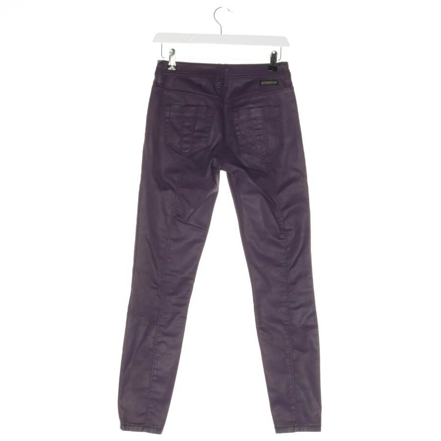 Image 2 of Jeans Slim Fit W24 Purple in color Purple | Vite EnVogue