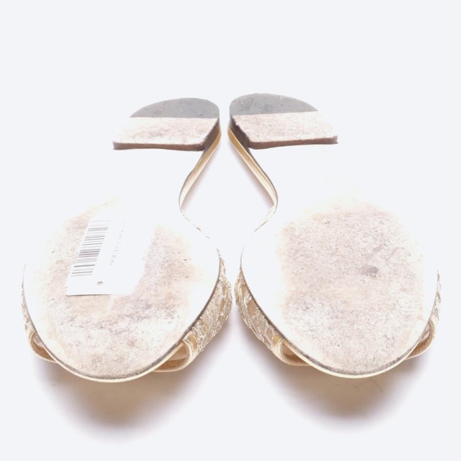 Image 4 of Sandals EUR 38.5 Gold in color Metallic | Vite EnVogue