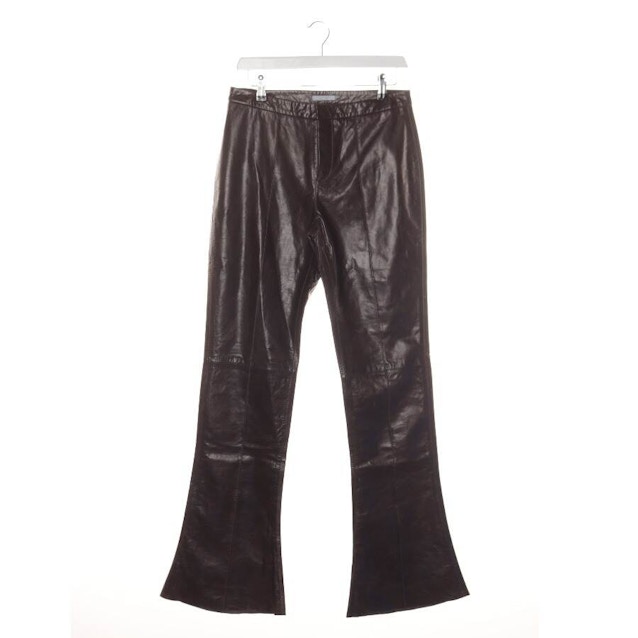 Image 1 of Leather Pants 38 Dark Brown | Vite EnVogue