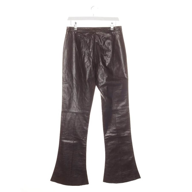 Leather Pants 38 Dark Brown | Vite EnVogue