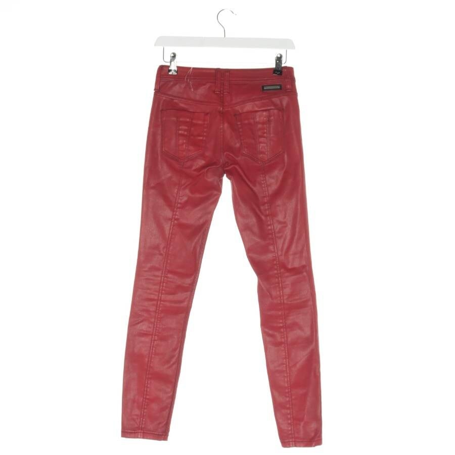 Image 2 of Jeans Slim Fit W24 Red in color Red | Vite EnVogue