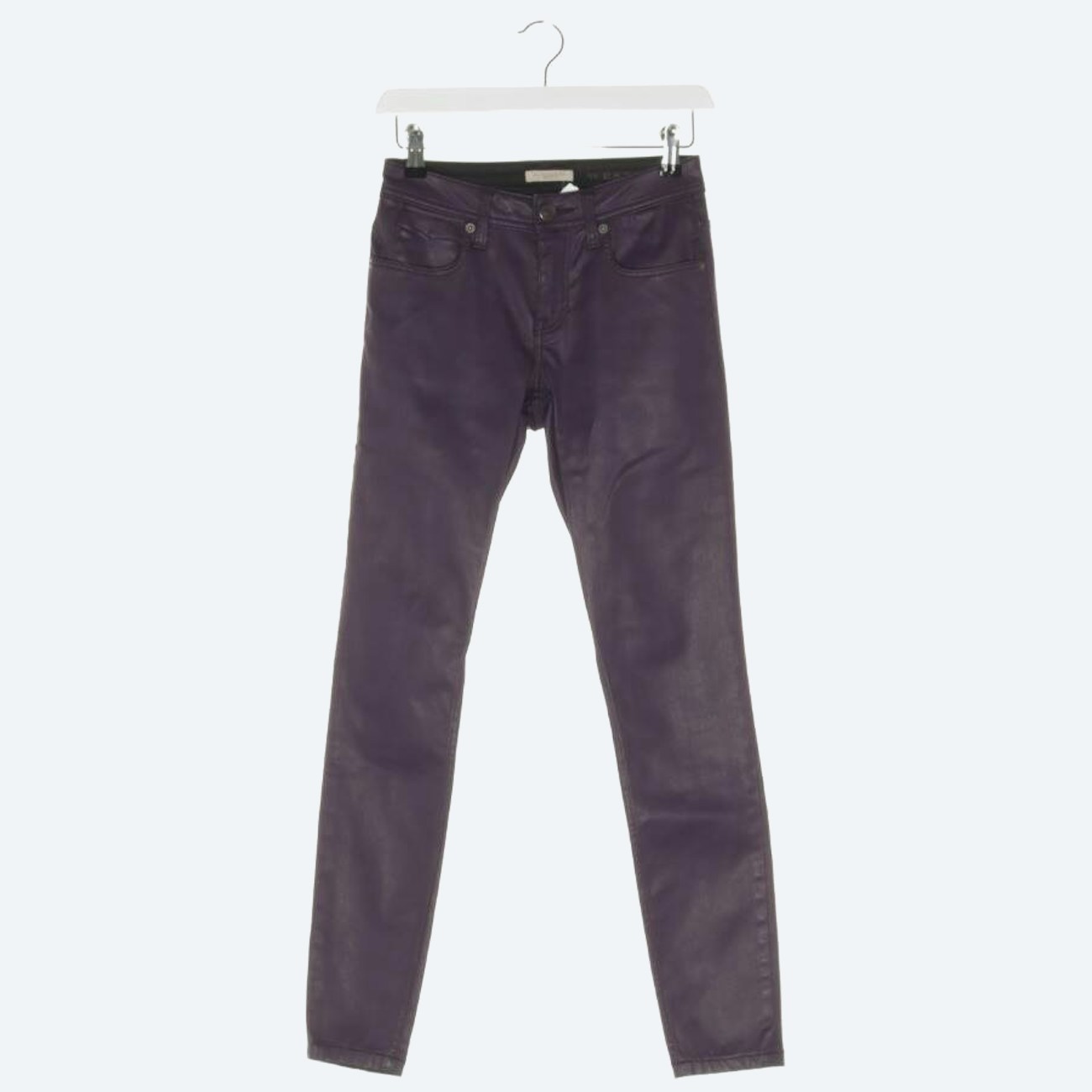 Image 1 of Jeans Slim Fit W24 Purple in color Purple | Vite EnVogue