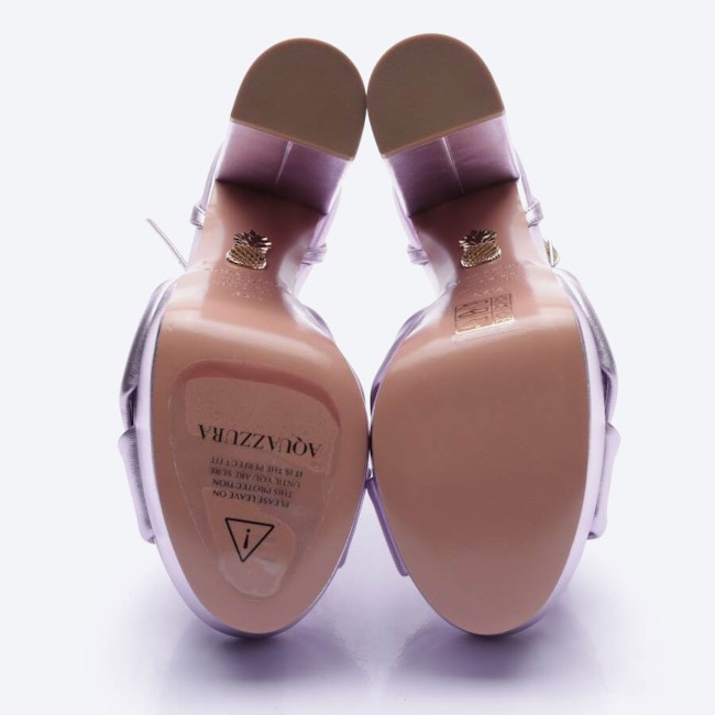 Image 4 of Heeled Sandals EUR 36.5 Purple in color Purple | Vite EnVogue