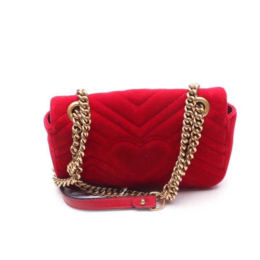 Image 2 of Marmont Shoulder Bag Red in color Red | Vite EnVogue