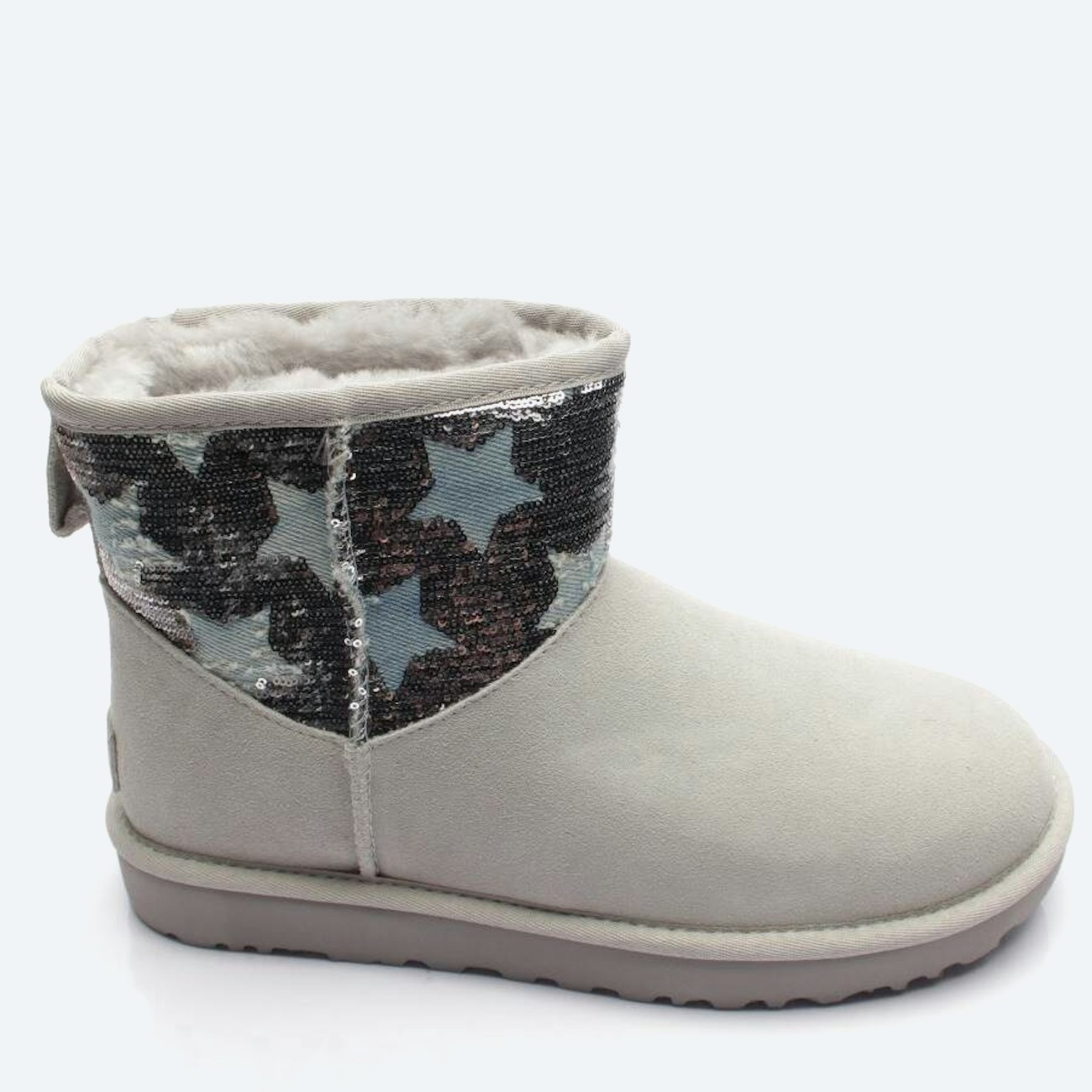 Image 1 of Ankle Boots EUR 39 Light Gray in color Gray | Vite EnVogue