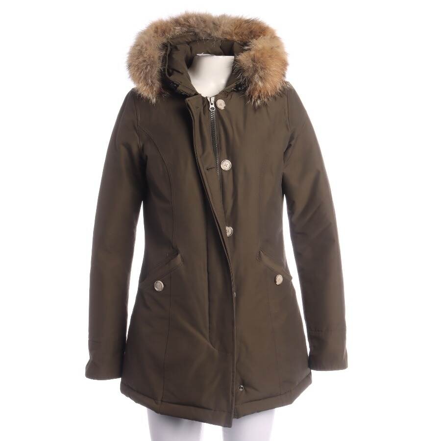 Image 1 of Winter Jacket XS Olive Green in color Green | Vite EnVogue