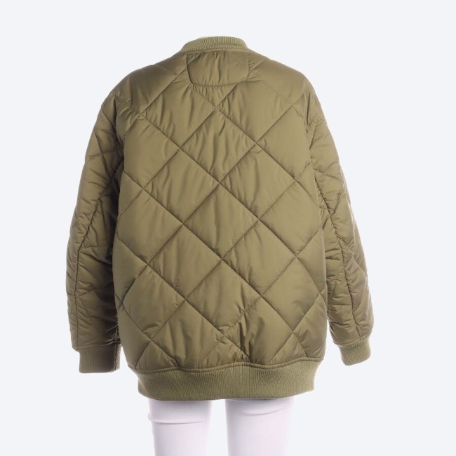 Image 2 of Quilted Jacket S Olive Green in color Green | Vite EnVogue