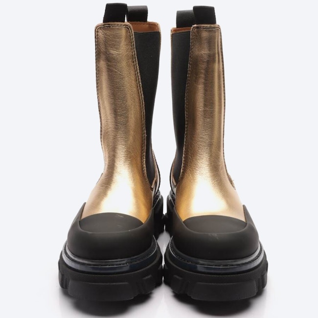 Image 2 of Chelsea Boots EUR 39 Gold in color Metallic | Vite EnVogue