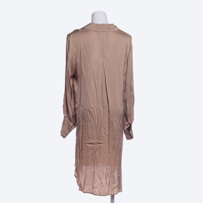 Image 2 of Shirt Dress M Light Brown in color Brown | Vite EnVogue