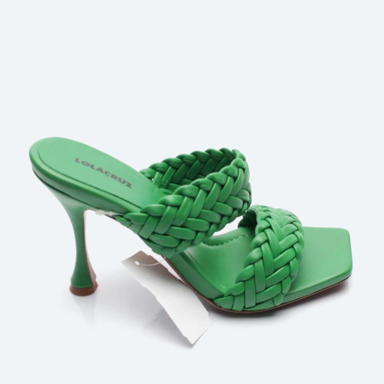 Image 1 of Heeled Sandals EUR 39 Green in color Green | Vite EnVogue