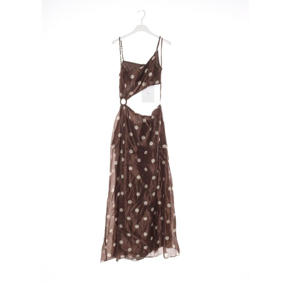 Image 1 of Dress 36 Brown in color Brown | Vite EnVogue