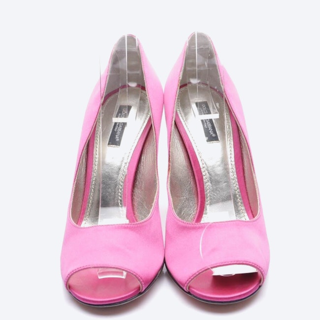 Image 2 of Peep Toes EUR 39 Fuchsia in color Pink | Vite EnVogue