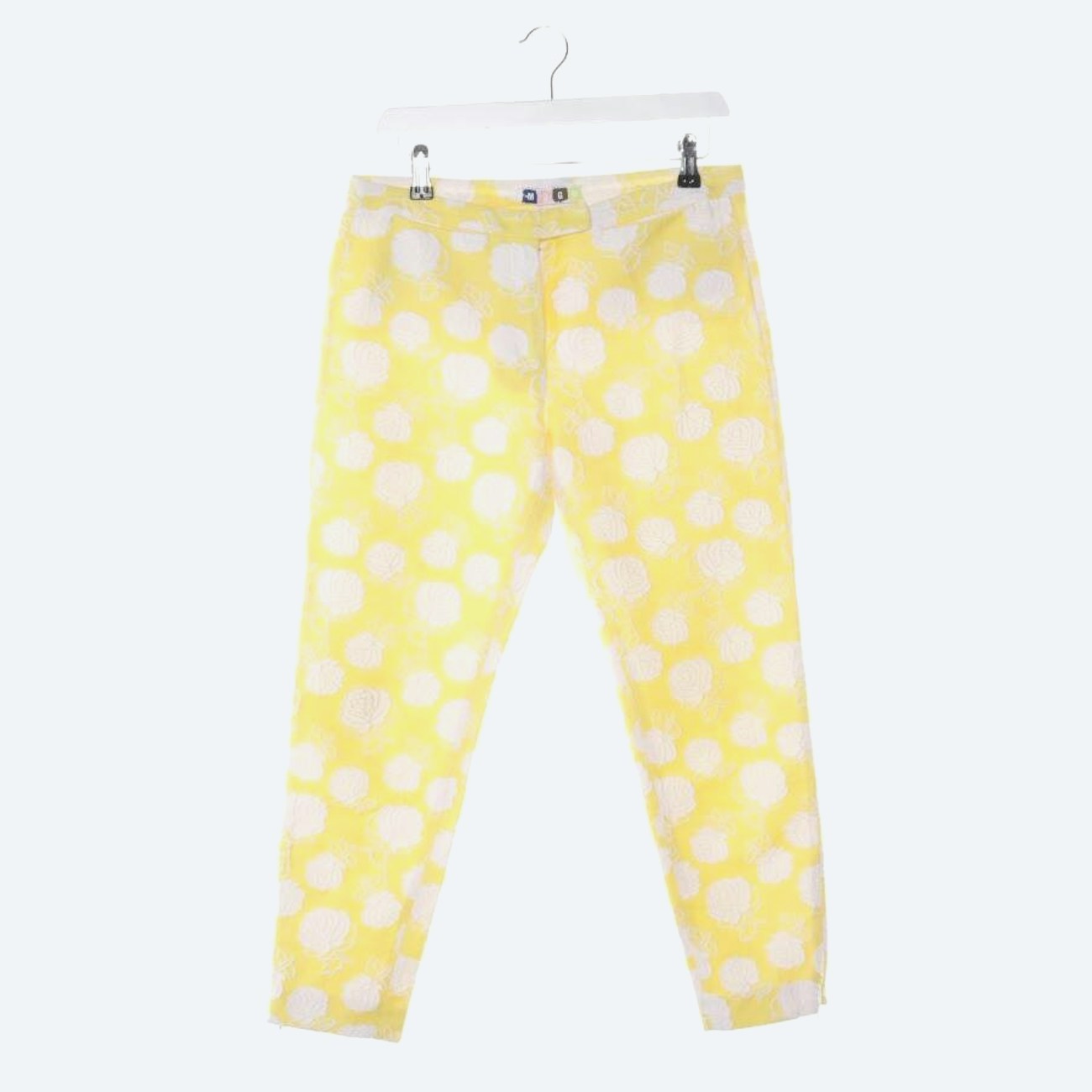 Image 1 of Trousers 36 Yellow in color Yellow | Vite EnVogue
