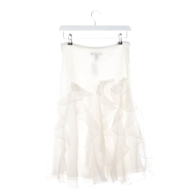 Silk Skirt M White | Vite EnVogue