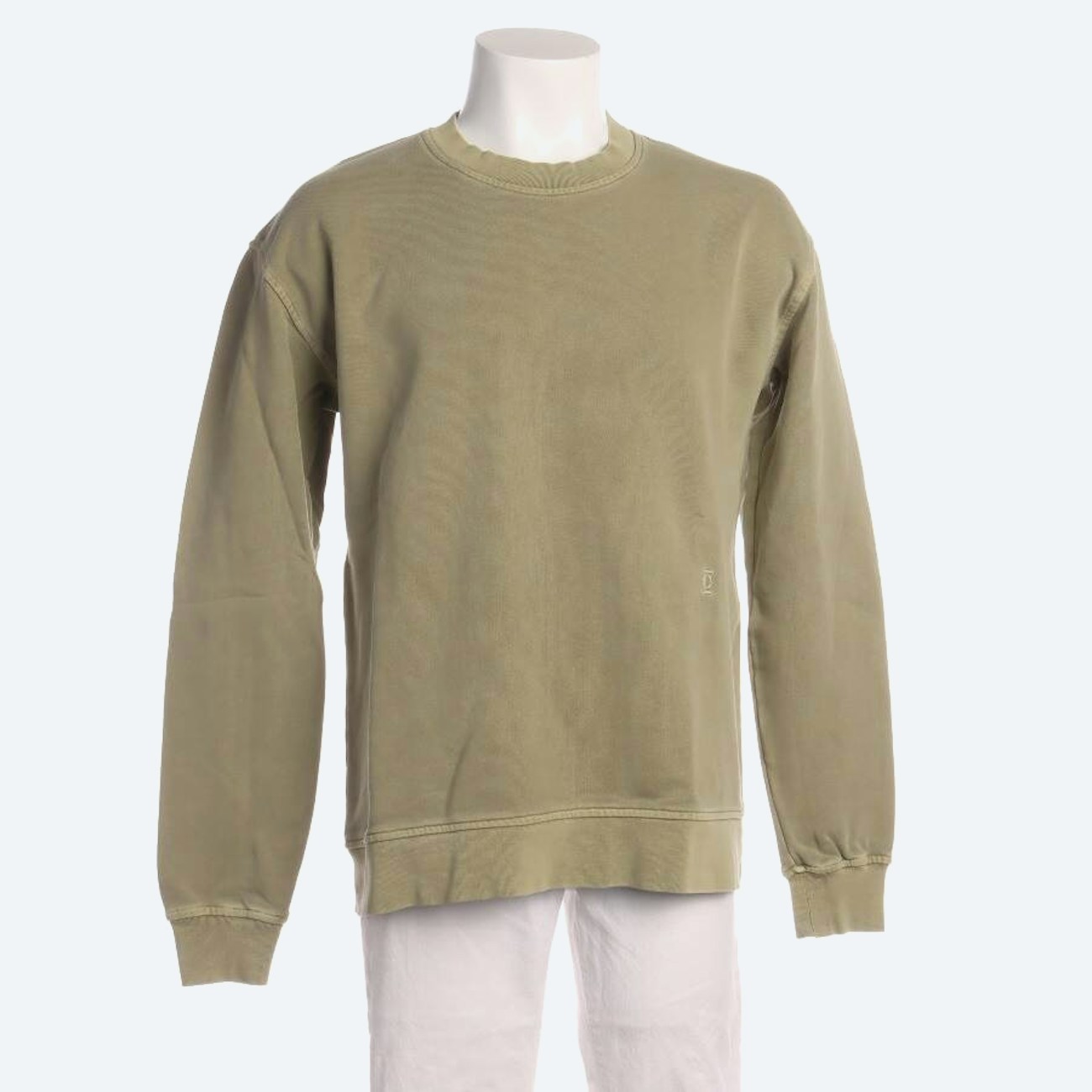 Image 1 of Sweatshirt S Olive Green in color Green | Vite EnVogue