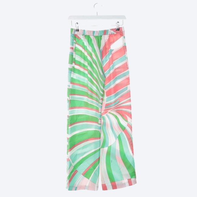 Image 2 of Silk Pants XS Multicolored in color Multicolored | Vite EnVogue