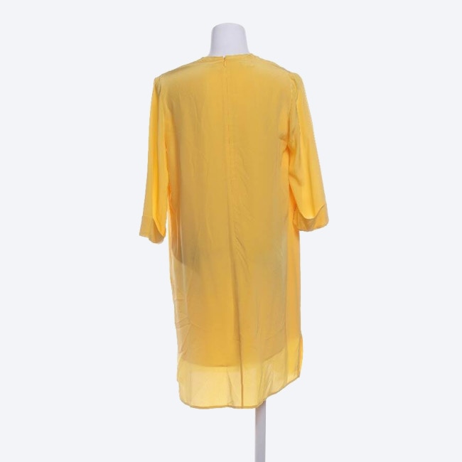 Image 2 of Silk Dress 44 Yellow in color Yellow | Vite EnVogue