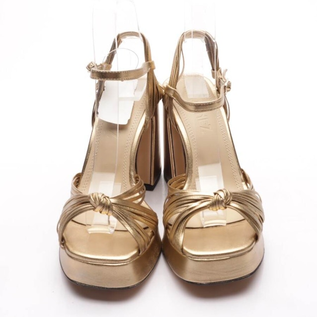 Heeled Sandals EUR 37 Gold | Vite EnVogue