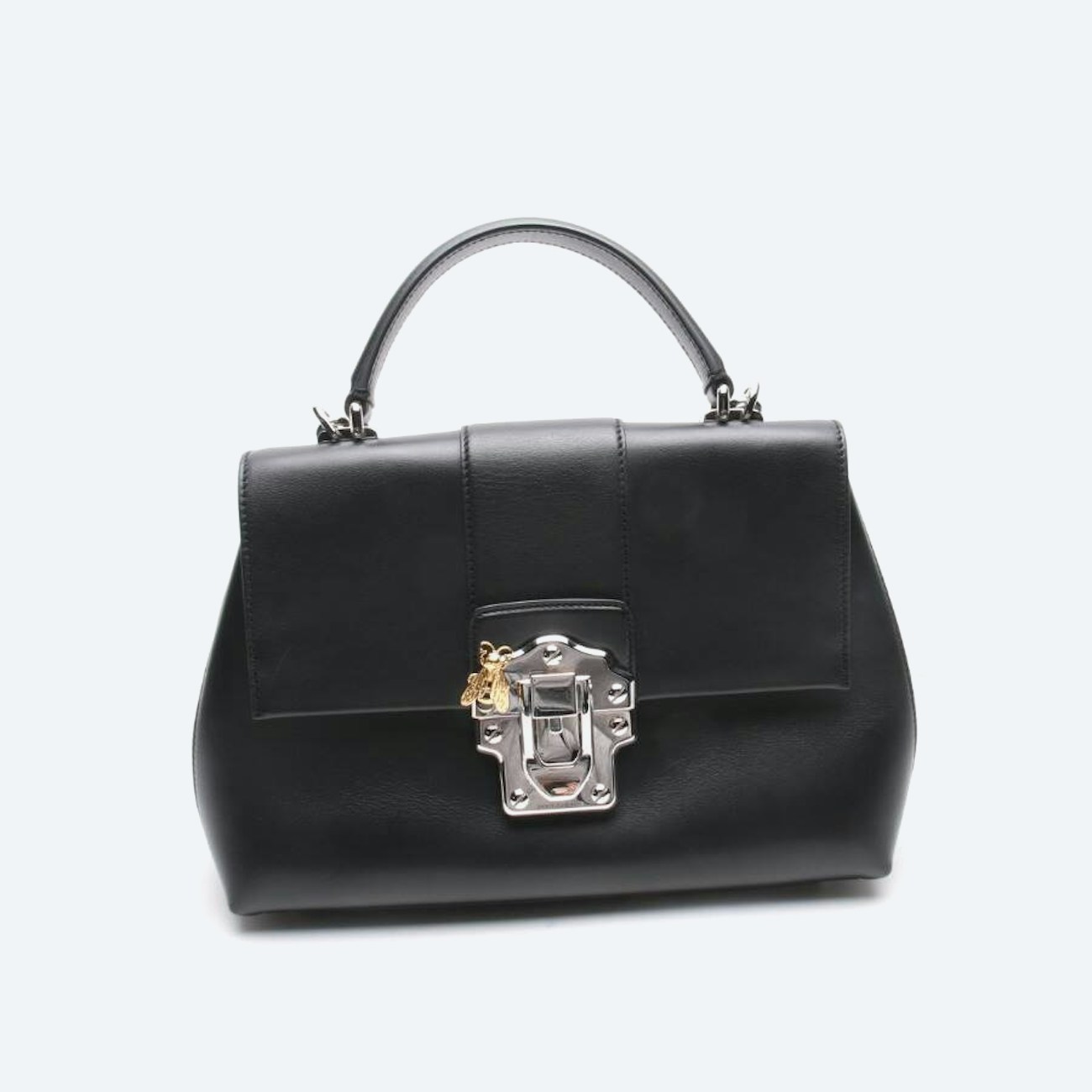 Image 1 of Lucia medium Handbag Black in color Black | Vite EnVogue