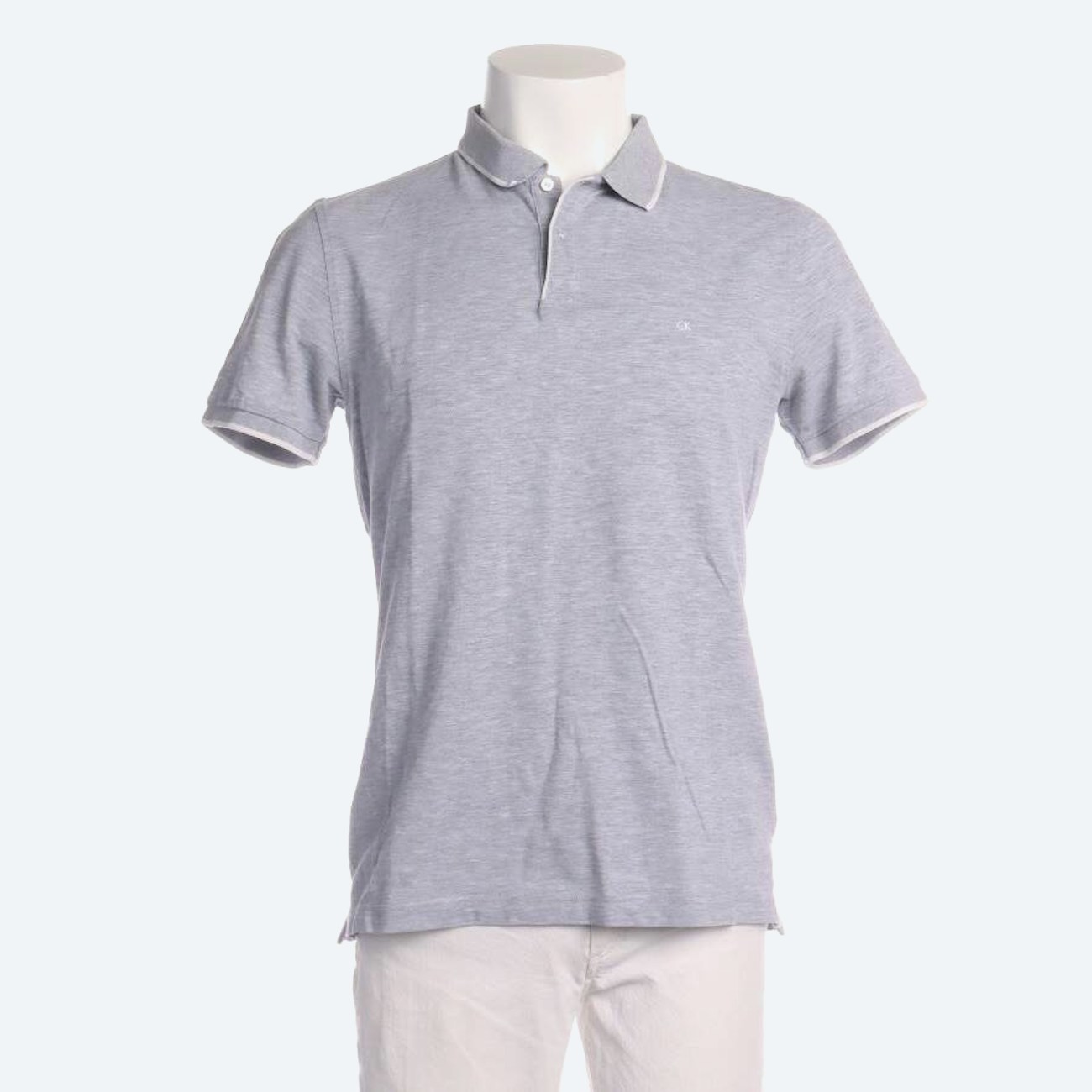 Image 1 of Polo Shirt M Light Gray in color Gray | Vite EnVogue