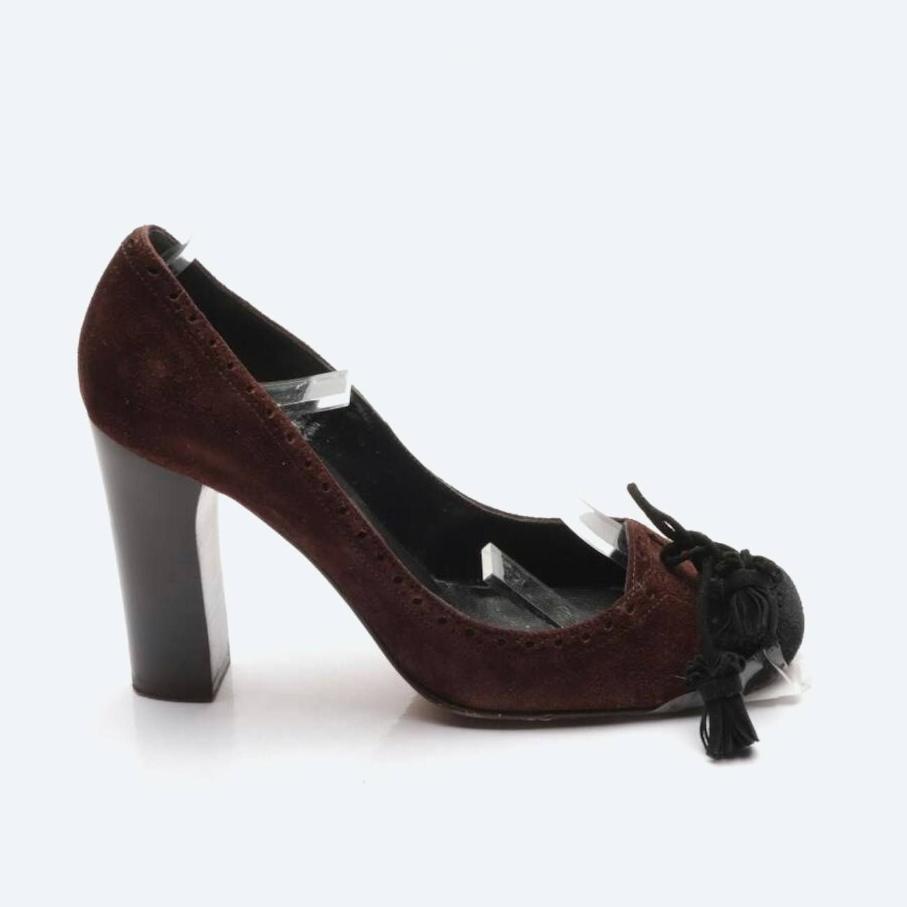 Image 1 of High Heels EUR 35.5 Dark Brown in color Brown | Vite EnVogue