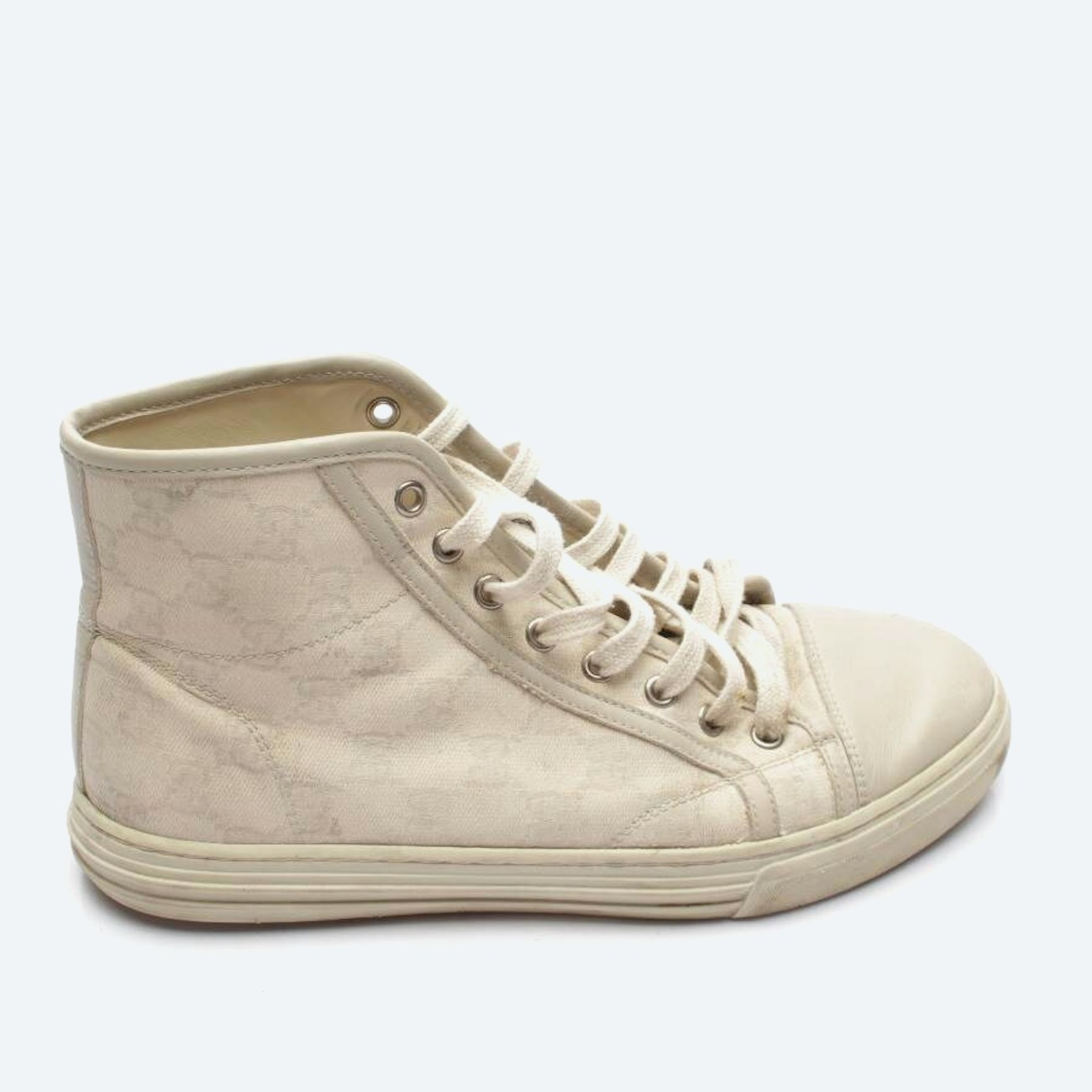 Image 1 of High-Top Sneakers EUR 40.5 Beige in color White | Vite EnVogue