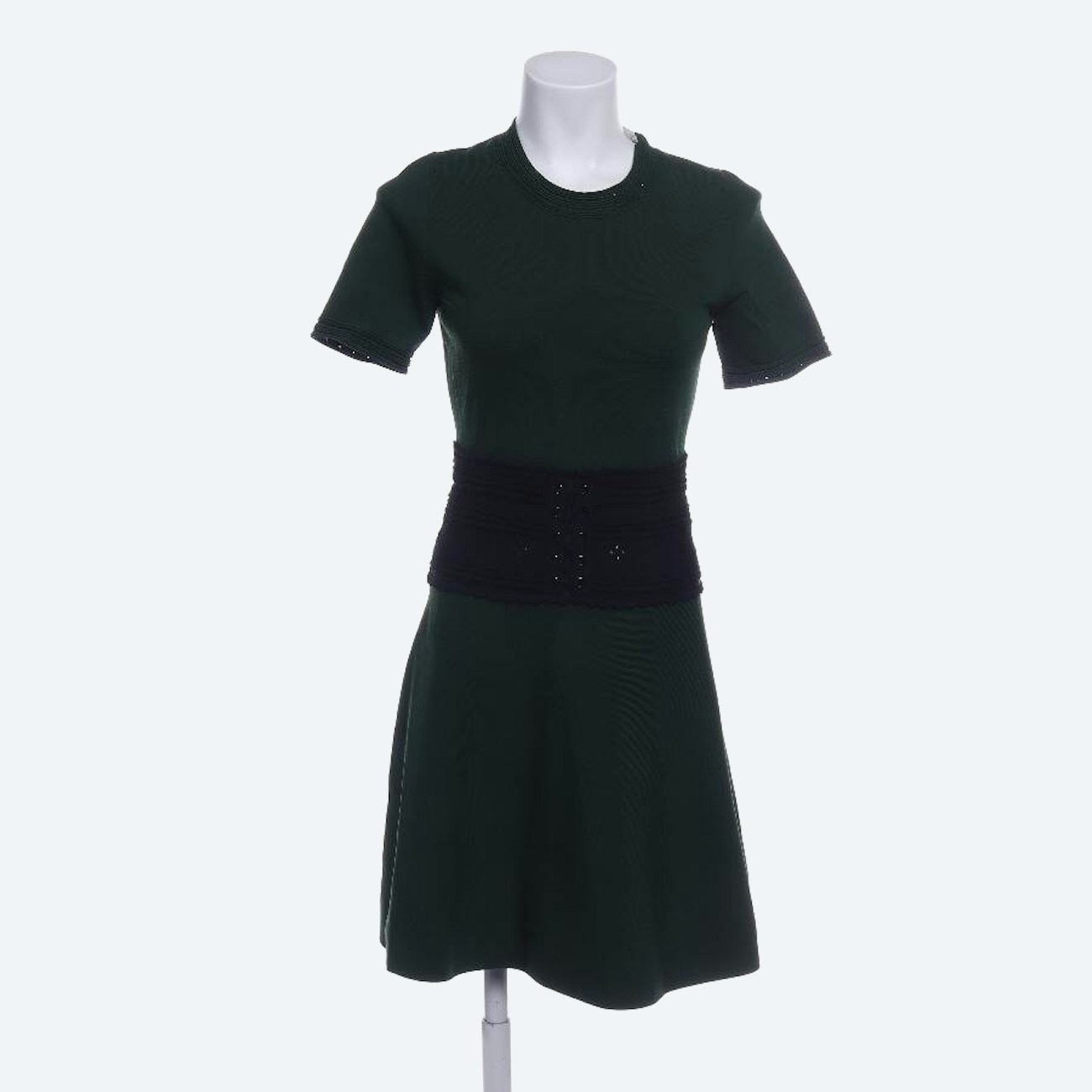 Image 1 of Dress 38 Dark Green in color Green | Vite EnVogue