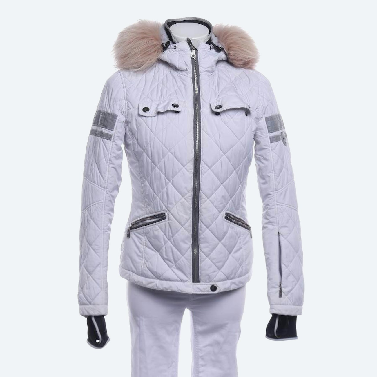 Image 1 of Winter Jacket 36 White in color White | Vite EnVogue