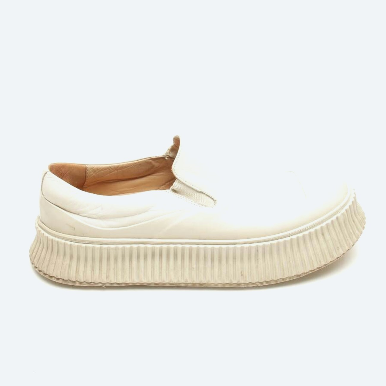 Image 1 of Loafers EUR 41 Beige in color White | Vite EnVogue