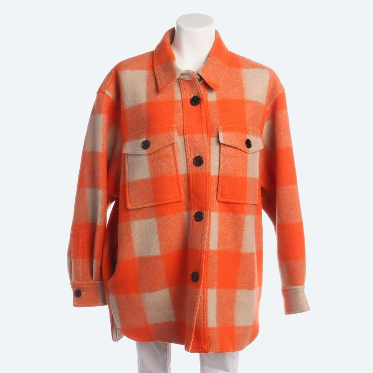 Image 1 of Between-seasons Jacket 36 Orange in color Orange | Vite EnVogue