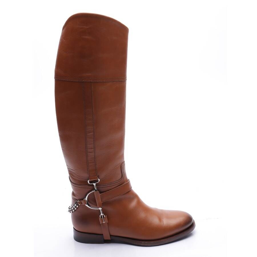 Image 1 of Boots EUR 35.5 Brown in color Brown | Vite EnVogue