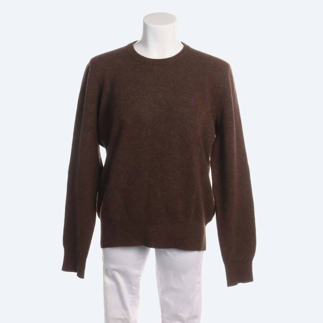 Image 1 of Wool Jumper M Brown in color Brown | Vite EnVogue
