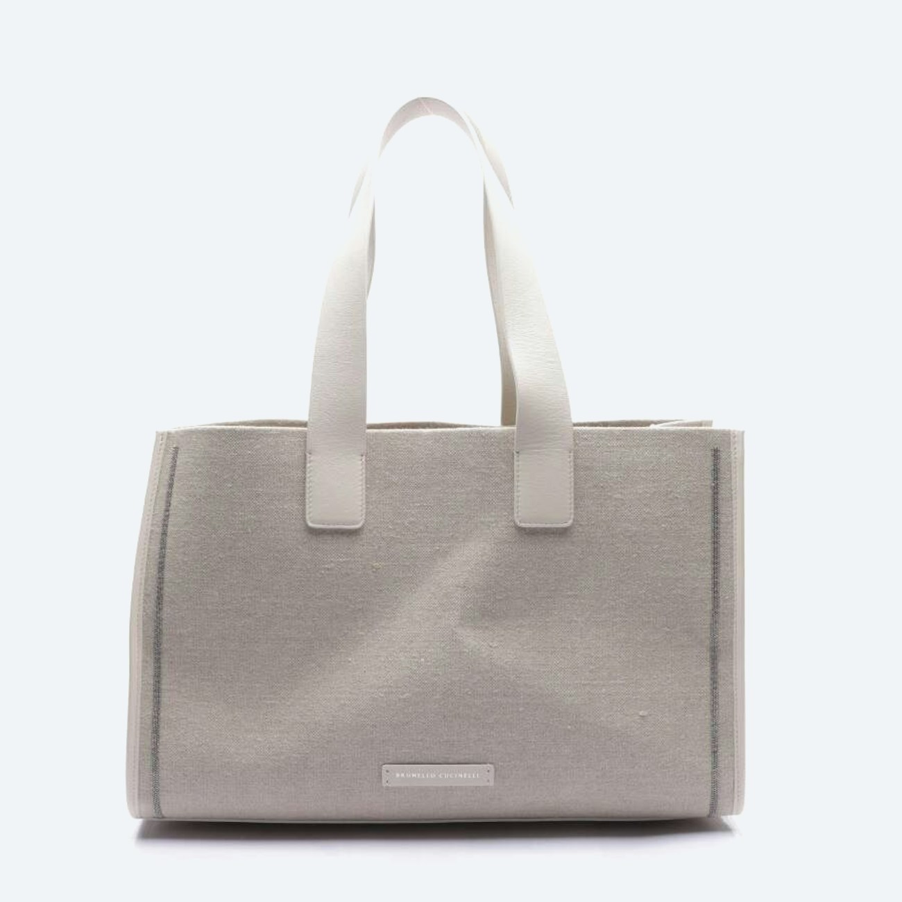Image 1 of Shopper Beige in color White | Vite EnVogue