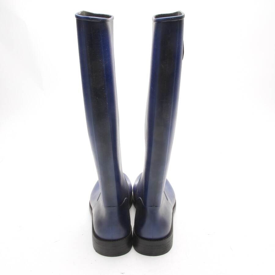 Image 3 of Rain Boots EUR38 Blue in color Blue | Vite EnVogue