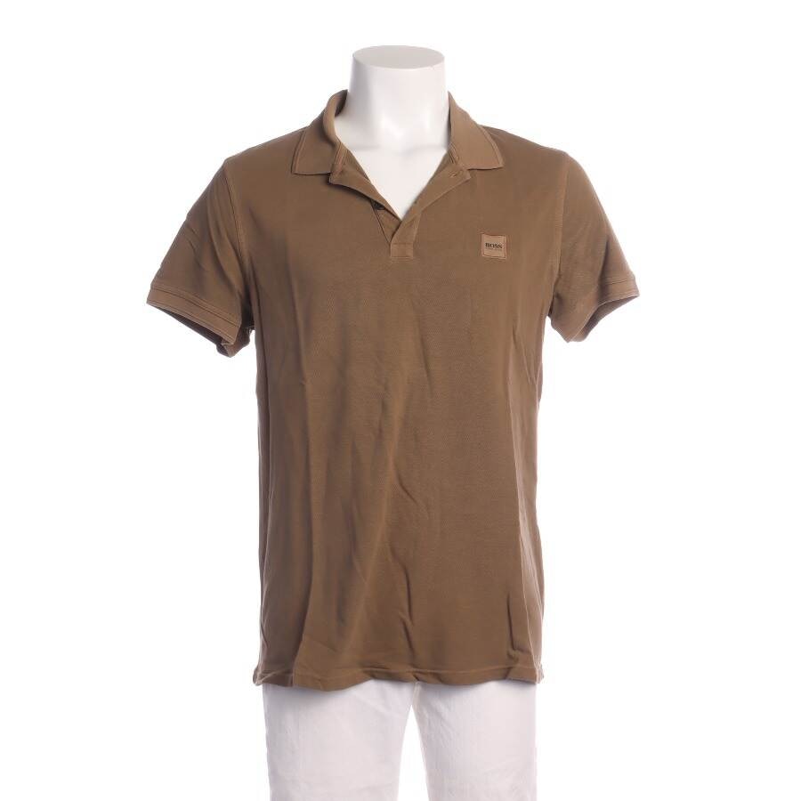 Image 1 of Polo Shirt L Dark Brown in color Brown | Vite EnVogue