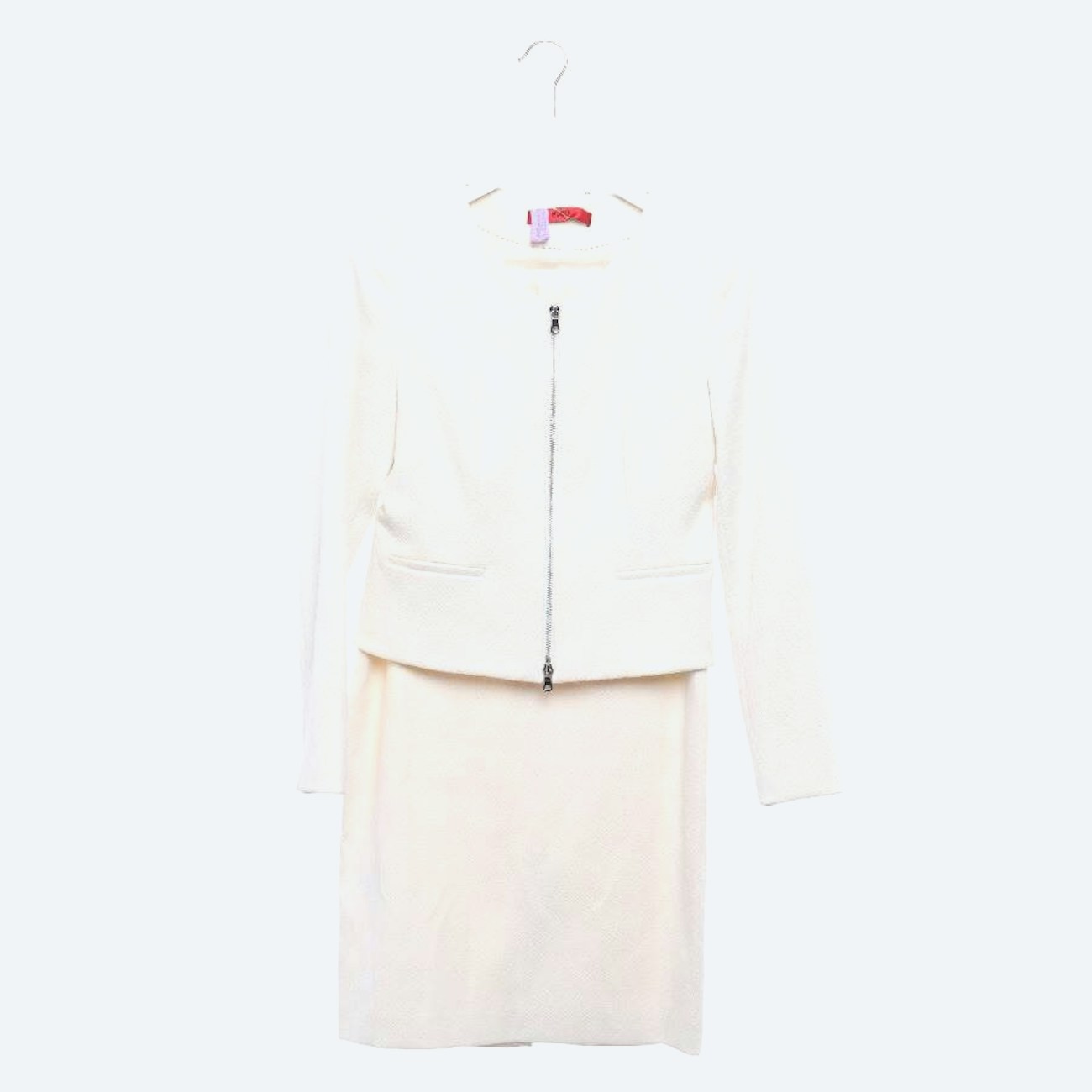 Image 1 of Skirt Suit 36 Cream in color White | Vite EnVogue