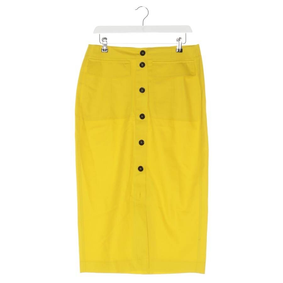 Image 1 of Skirt 40 Yellow in color Yellow | Vite EnVogue
