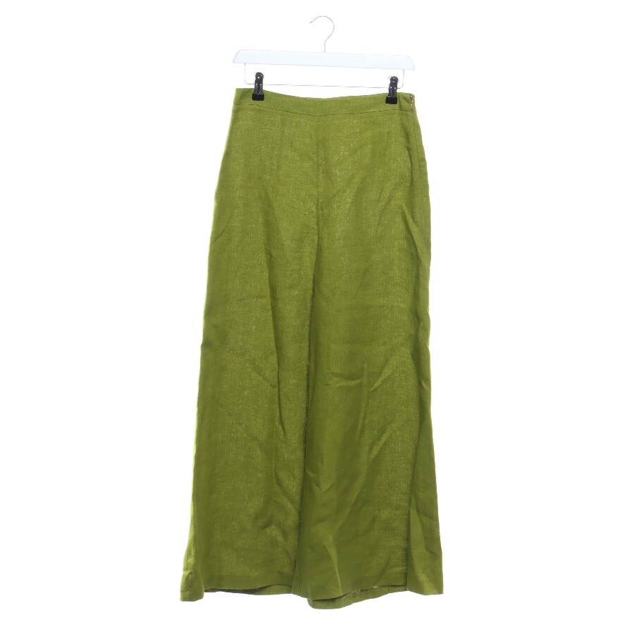Image 1 of Linen Pants 36 Olive Green in color Green | Vite EnVogue